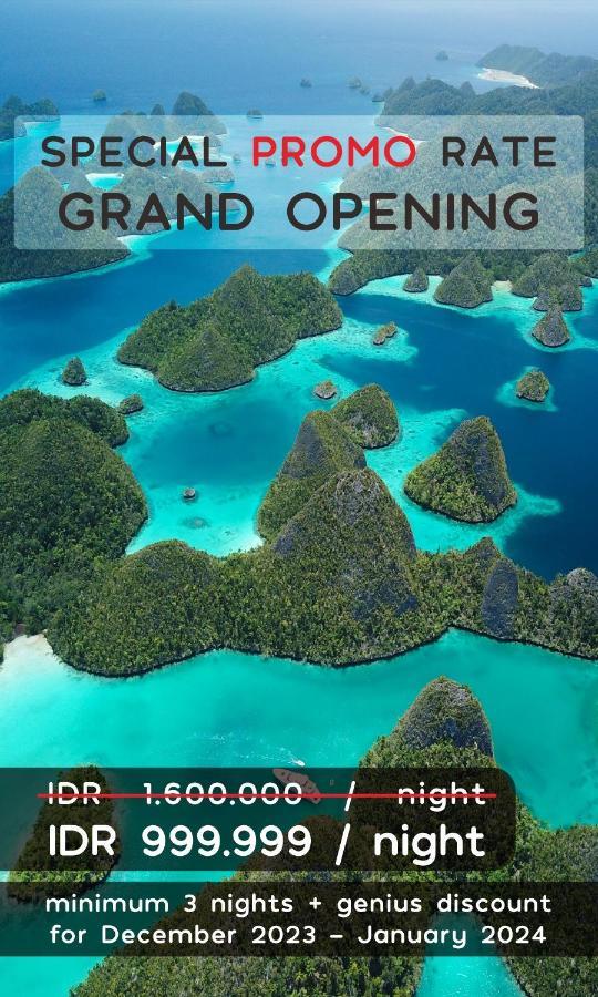 Mansuar Raja Ampat Bungalows Kri Eksteriør bilde